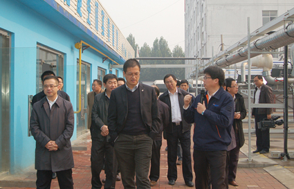 中节能环保集团领导考察奇威特集团