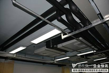  BIM技术设计综合支吊架方案在新众业总部的运用 