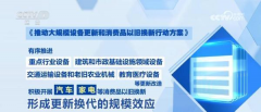  加大政策支持、共享发展红利 新一轮“以旧换新”推动高质量发展 