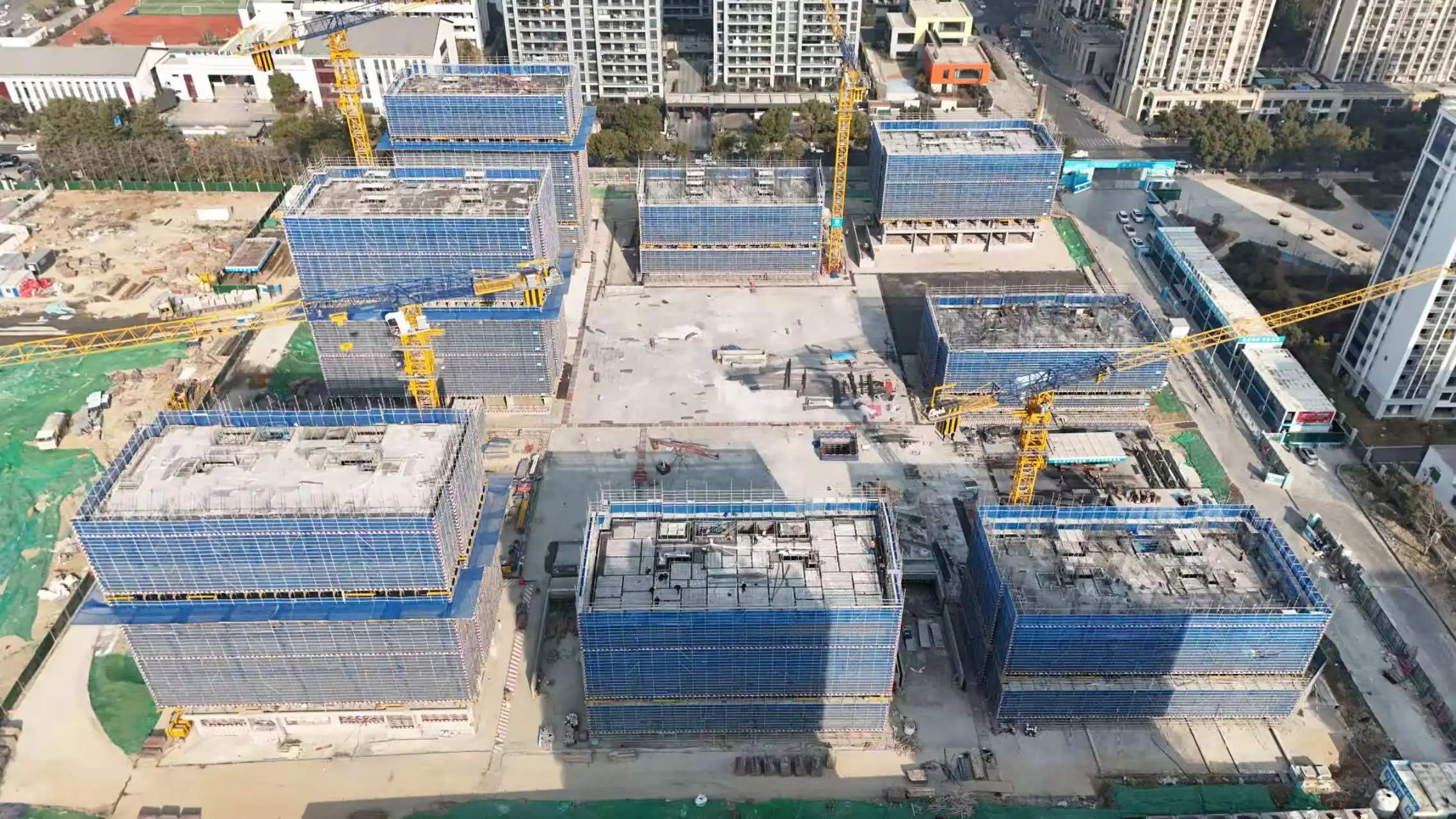  奋楫争先！中建三局三公司上海分公司复工复产建设忙 