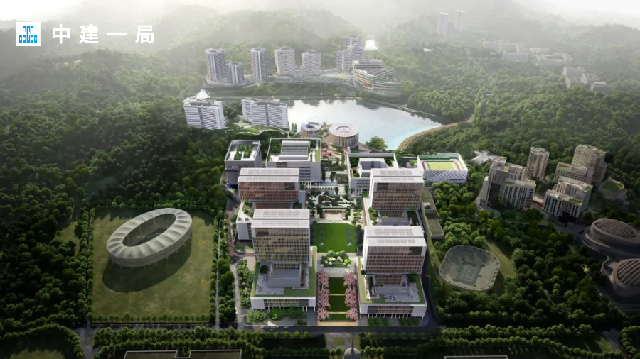  大湾区科教医疗标杆工程！中建一局承建的深圳香港中文大学医学院项 