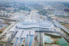  上海建工安装集团上海松江站建设见闻 