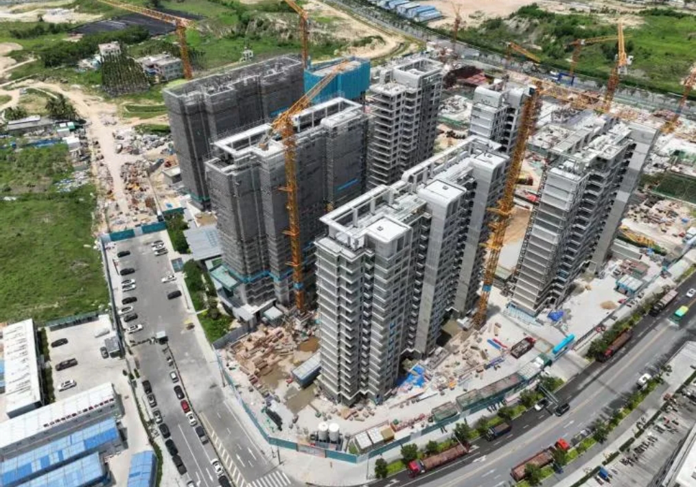  筑梦安居！中建三局三公司三亚崖州湾科技城项目全面封顶！ 