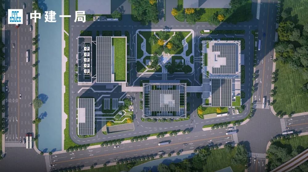  中标上海研发中心项目！中建一局助力浦东打造“芯”产业 